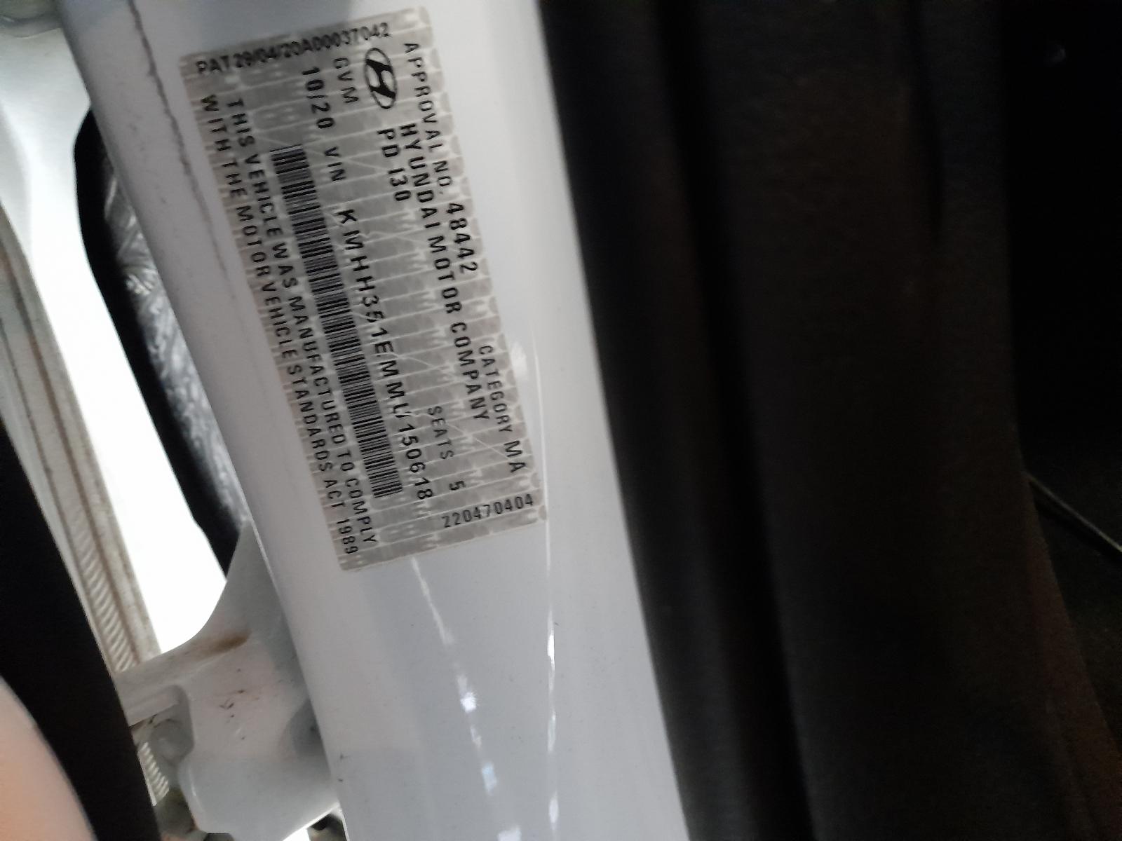 2020 Hyundai I30 Left Taillight View Auto part Left Taillight Hyundai I30 2020