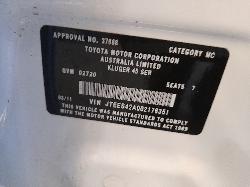 View Auto part A/C Condenser Toyota Kluger 2011
