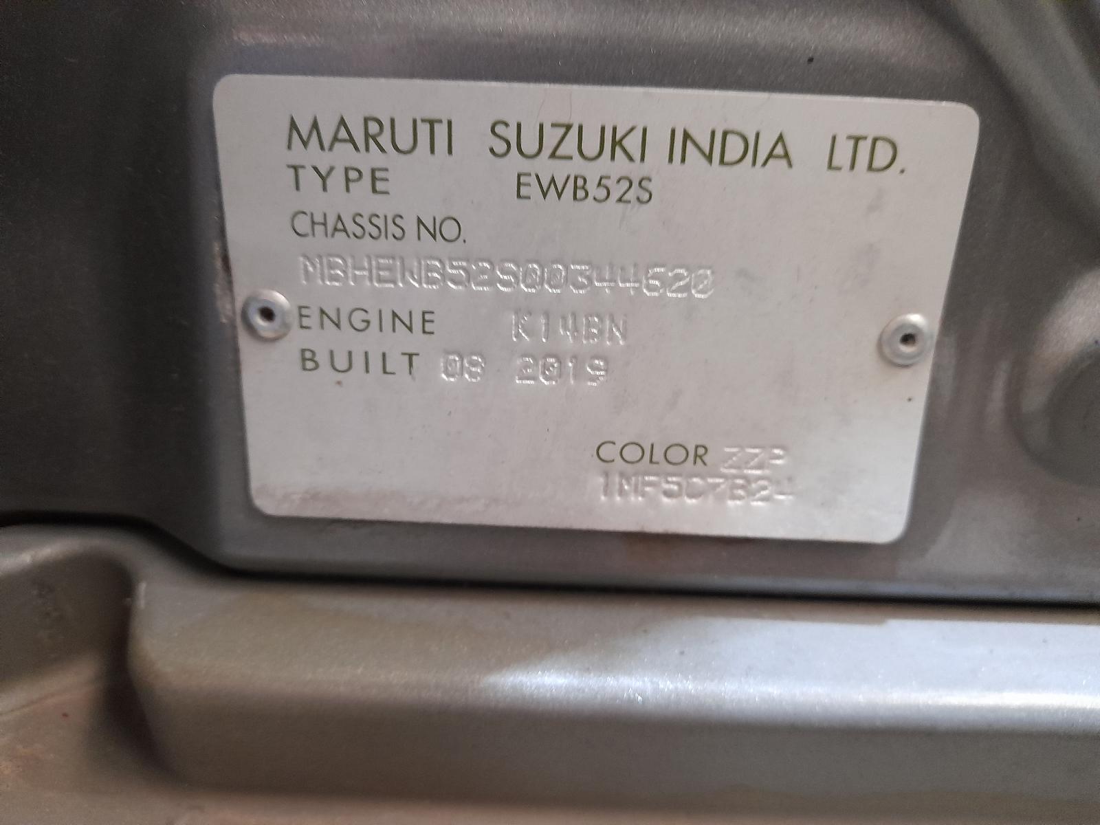 2019 Suzuki Baleno Right Door Mirror View Auto part Right Door Mirror Suzuki Baleno 2019