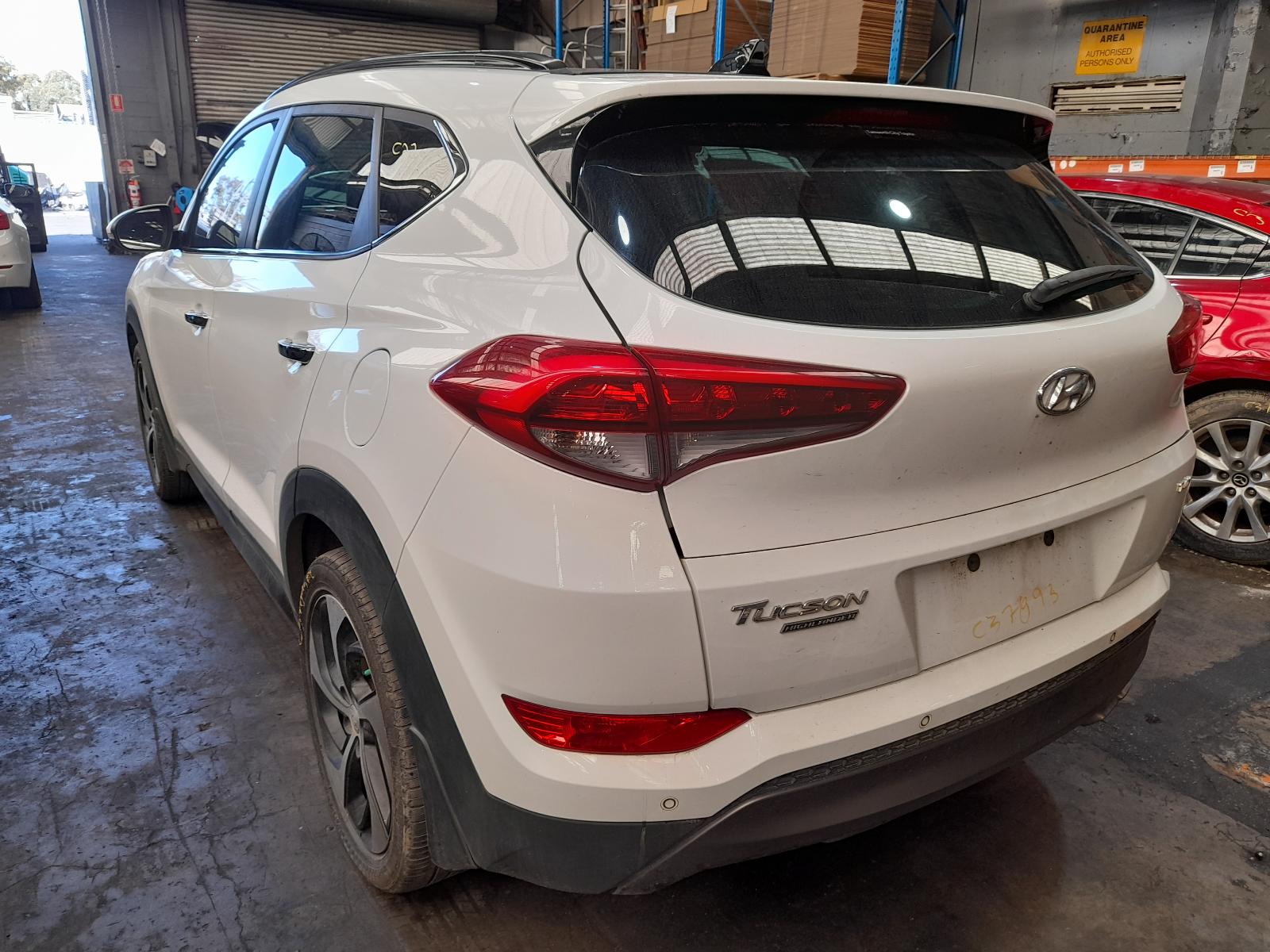 2016 Hyundai Tucson Differential Centre View Auto part Differential Centre Hyundai Tucson 2016