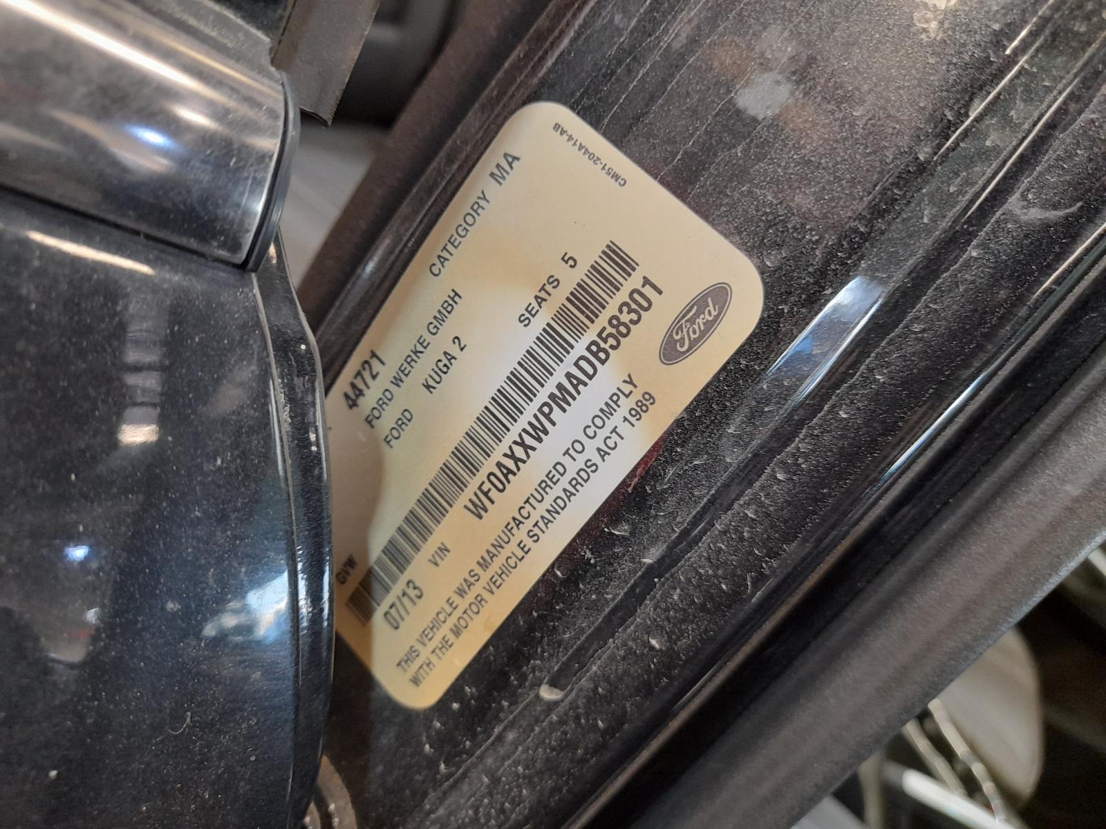 View Auto part Particulate Filter/Dpf Ford Kuga 2013