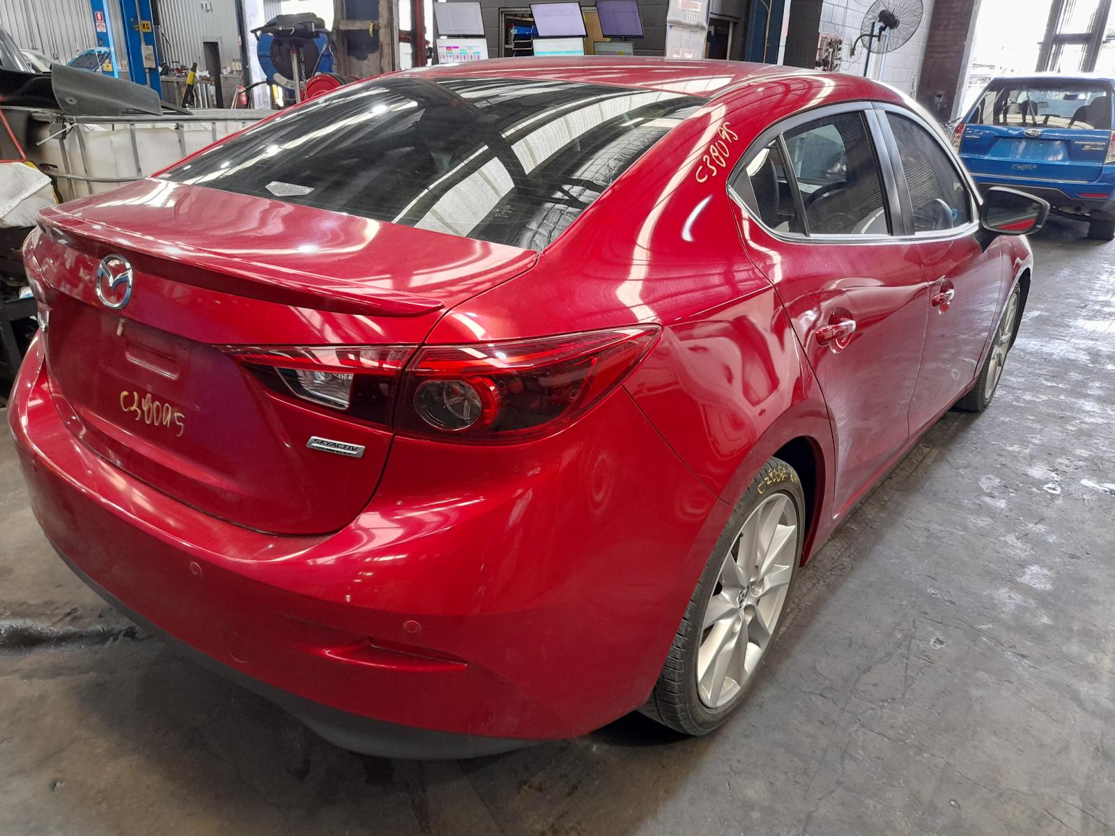 View Auto part Left Front Door Window Mazda 3 2017