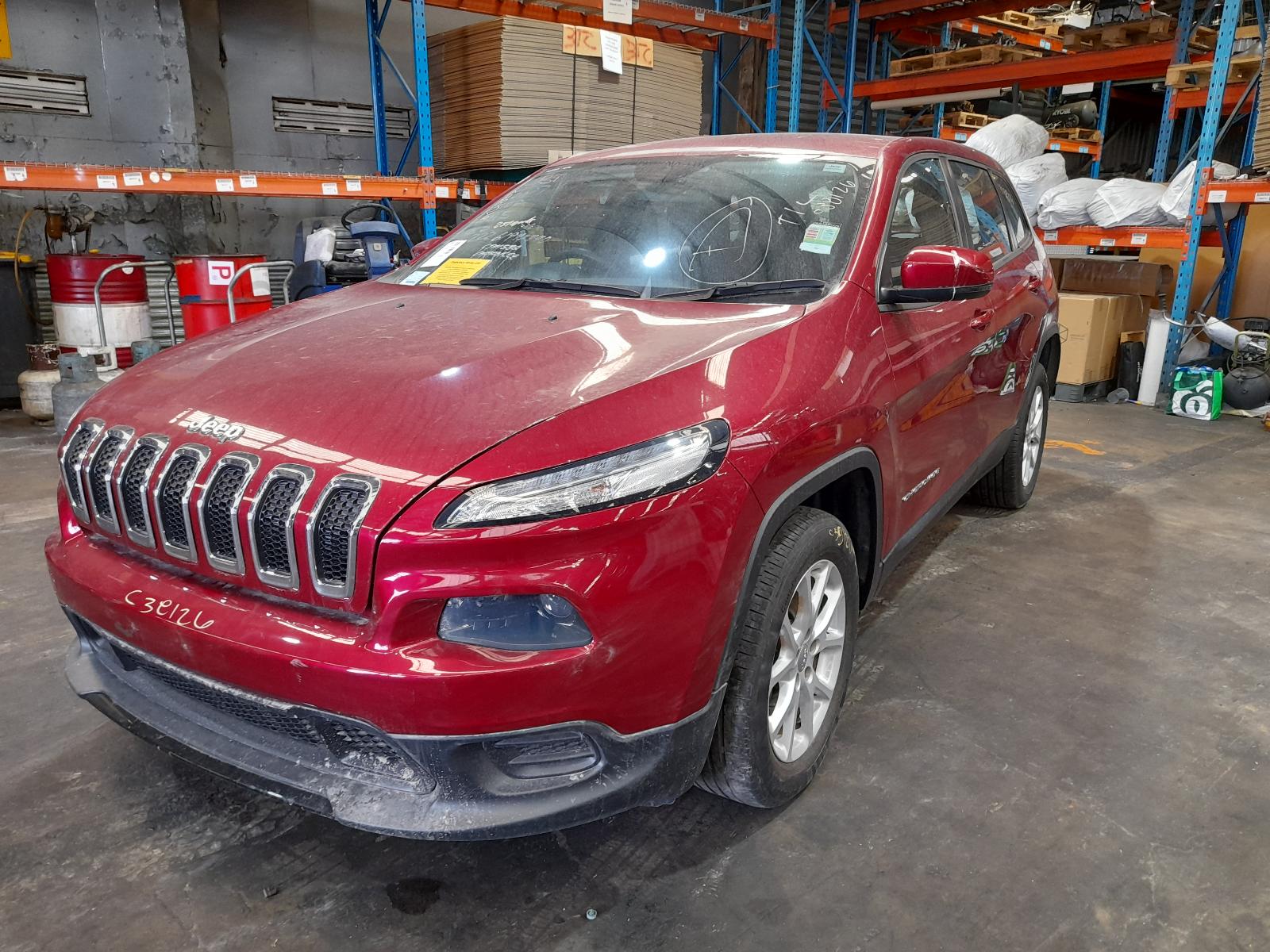 View Auto part Left Front Door Window Jeep Cherokee 2014