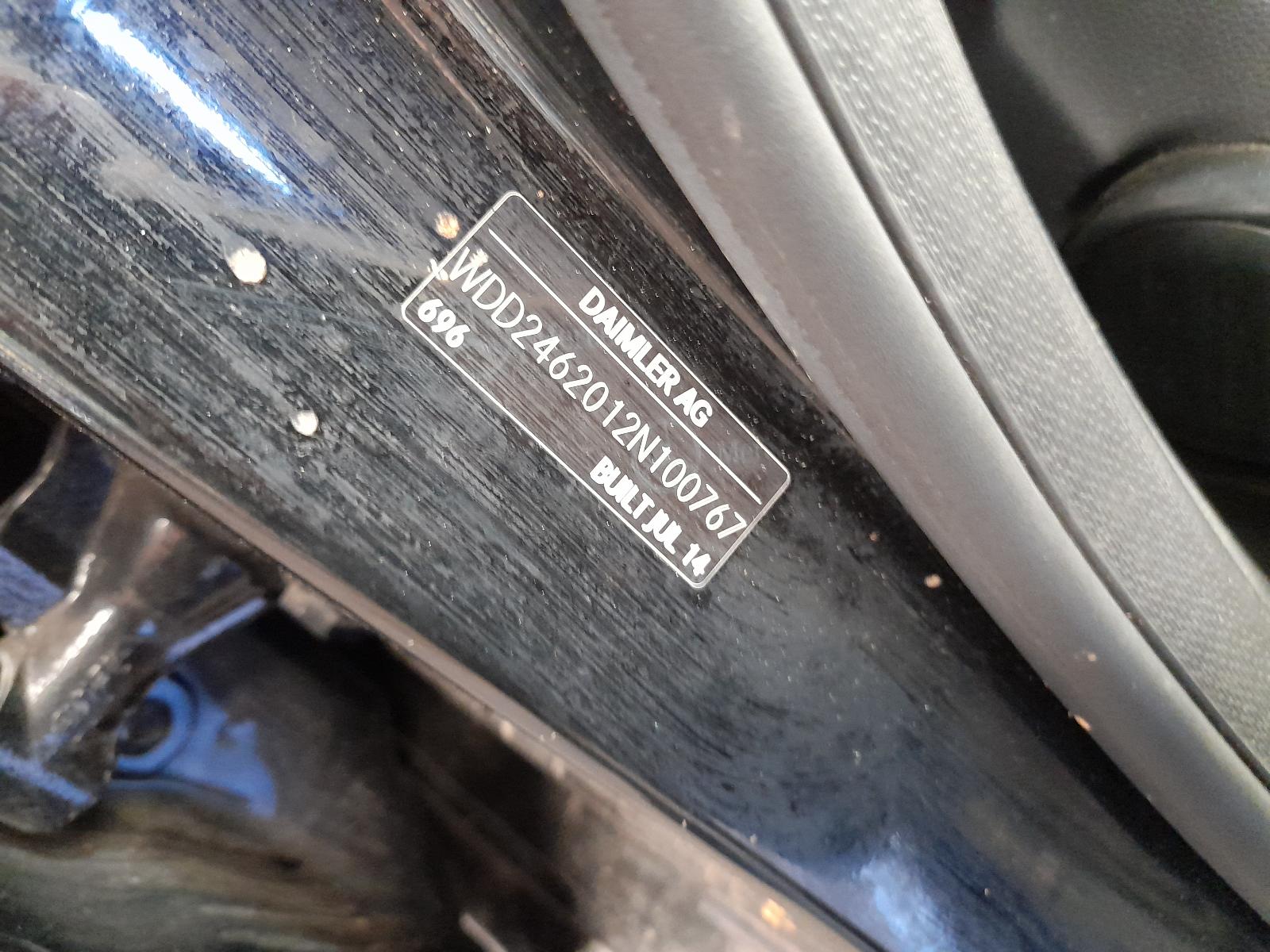 View Auto part Particulate Filter/Dpf Mercedes B Class 2014