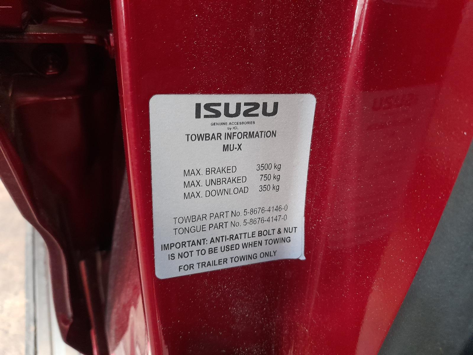 View Auto part Particulate Filter/Dpf Isuzu Mu-x 2021