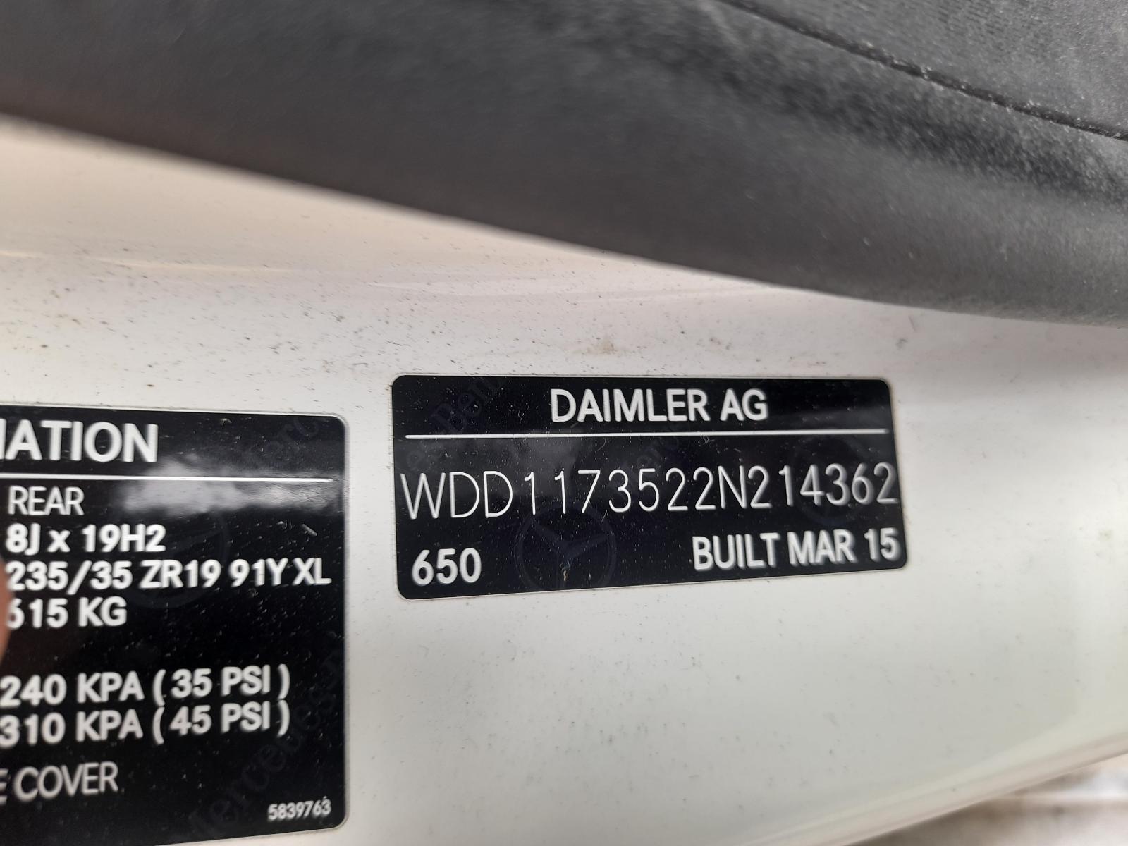 View Auto part Console Mercedes Cla Class 2015