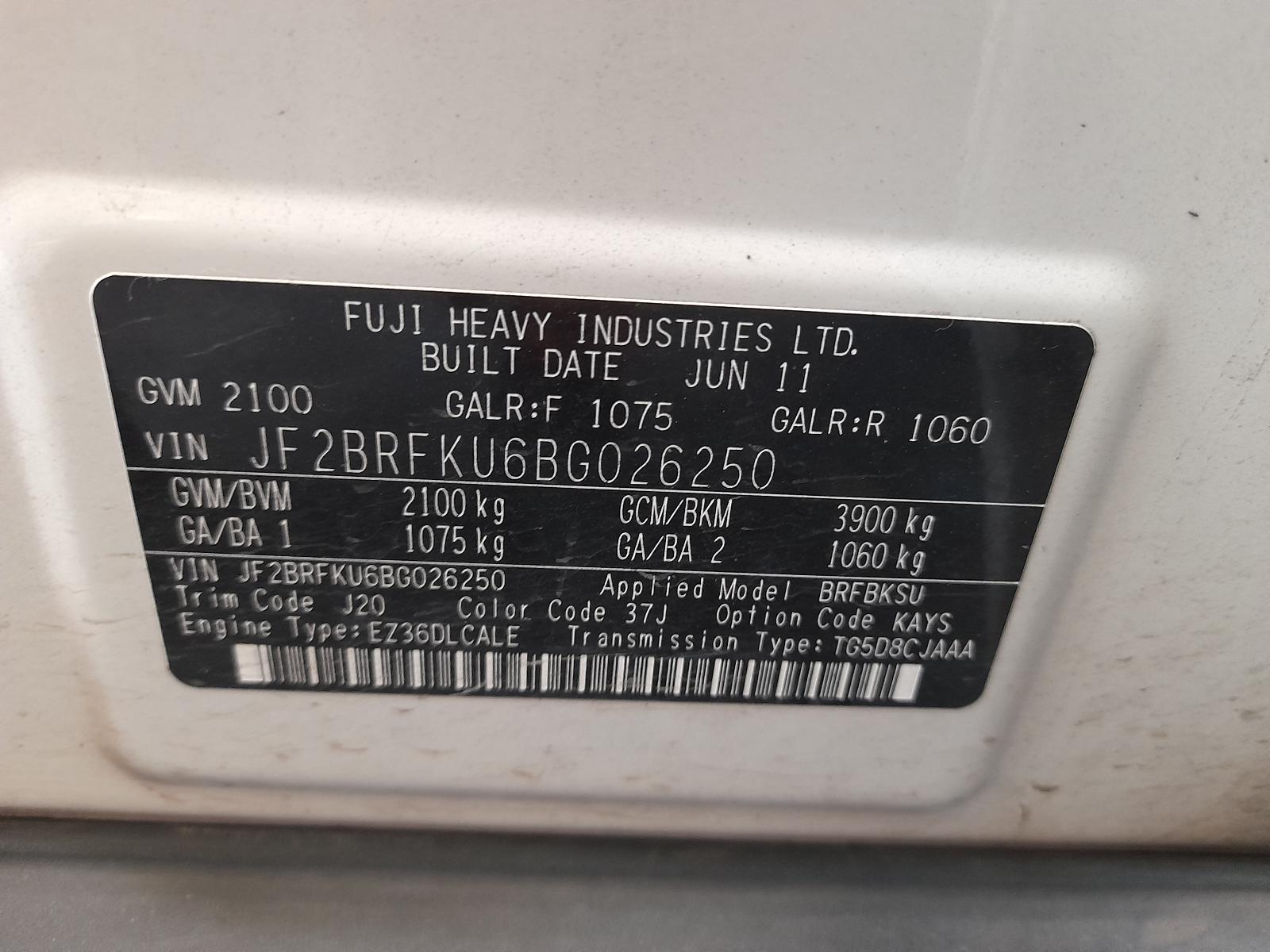 View Auto part Instrument Cluster Subaru Outback 2011