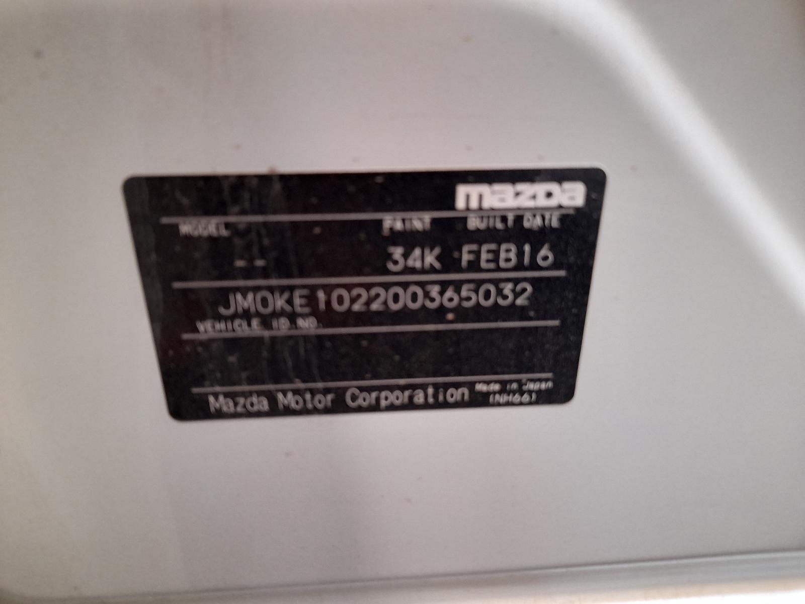 Right Rear Door Window Cx5 Mazda 2016