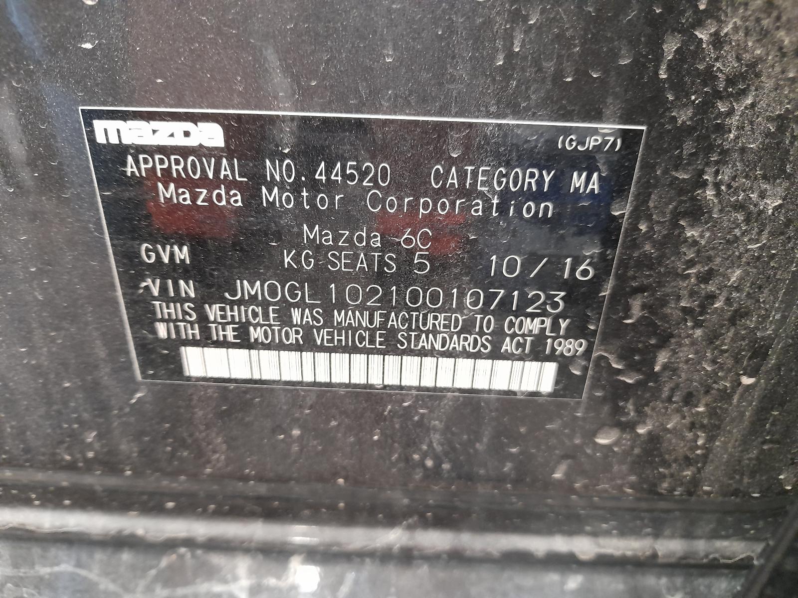 View Auto part R/Bar Bracket/Reinfo Mazda 6 2016