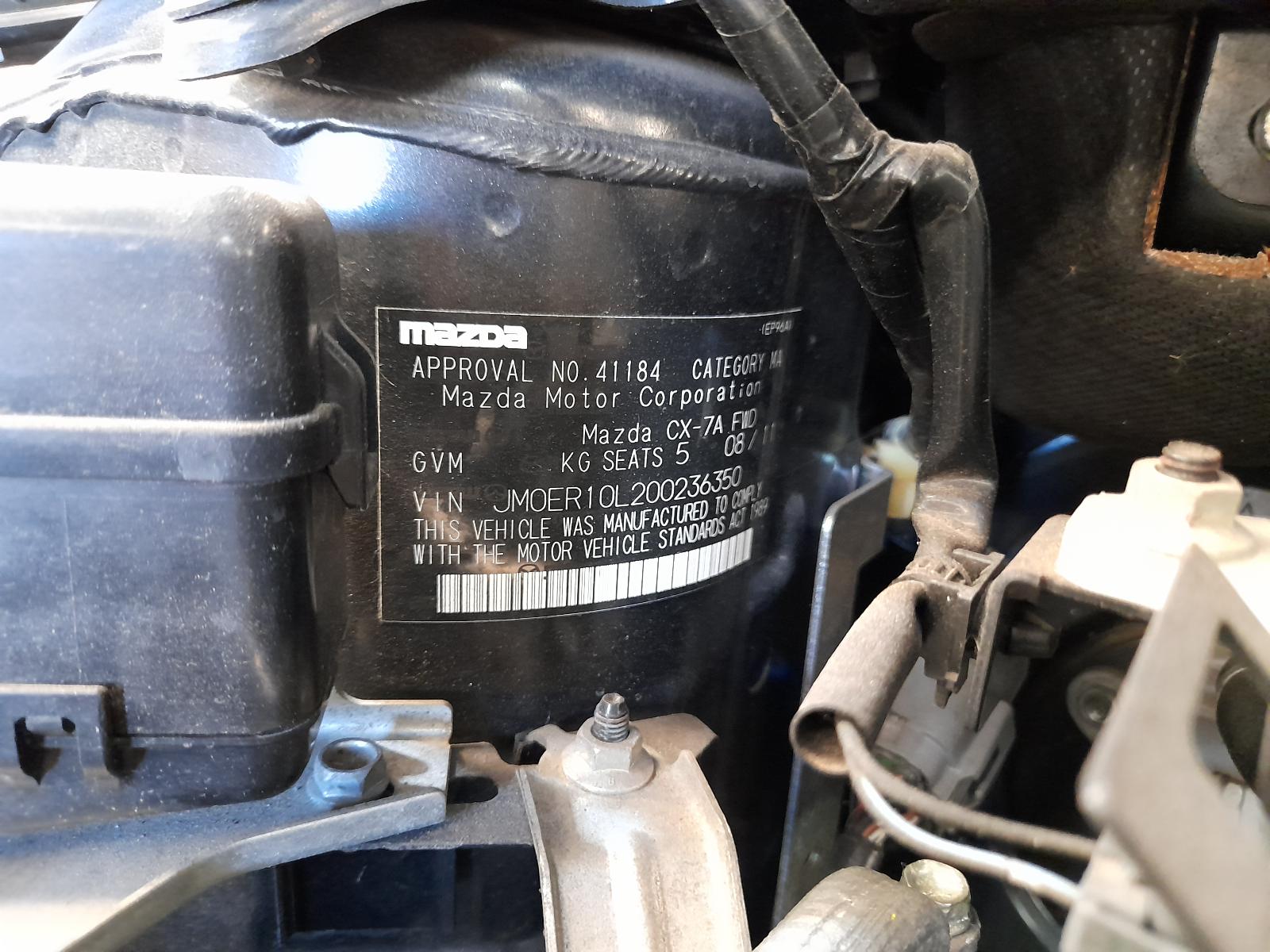 View Auto part Washer Bottle Mazda Cx7 2011