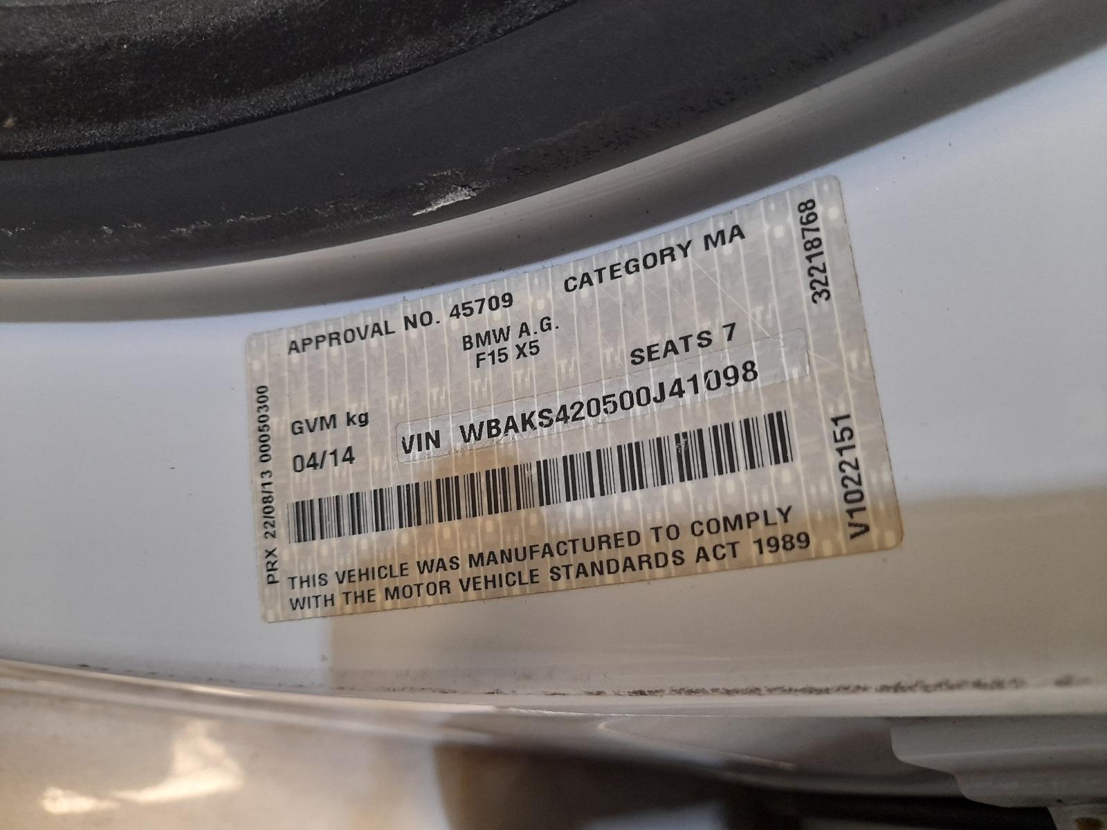 View Auto part Left Rear Side Glass Bmw X5 2014