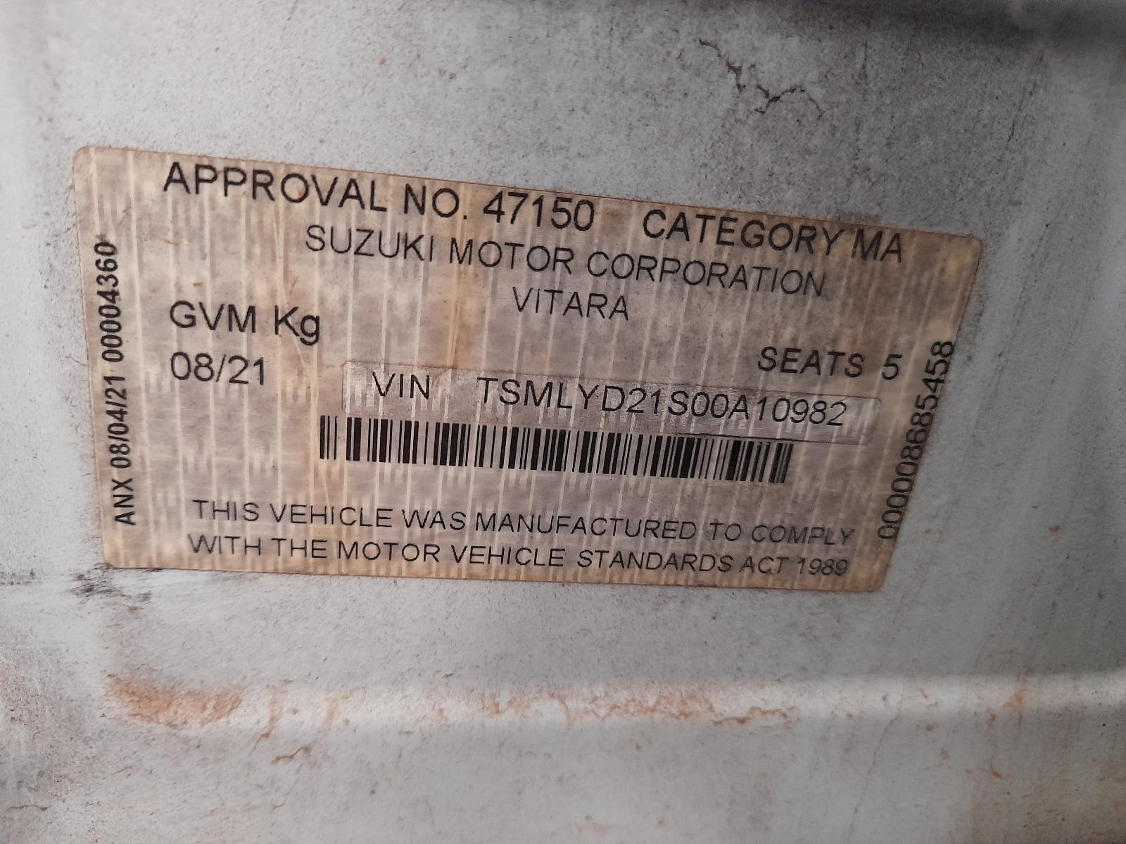 View Auto part Starter Suzuki Vitara 2021