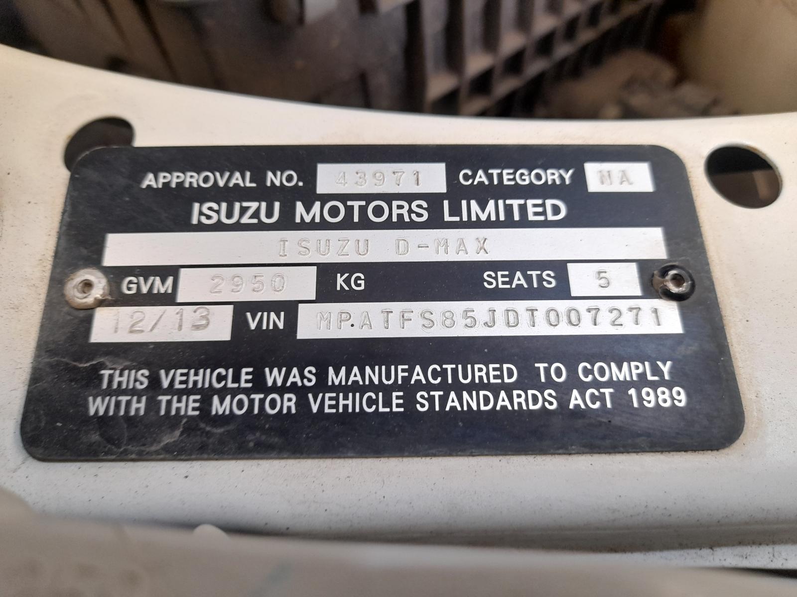 2013 Isuzu Dmax Throttle Body View Auto part Throttle Body Isuzu Dmax 2013