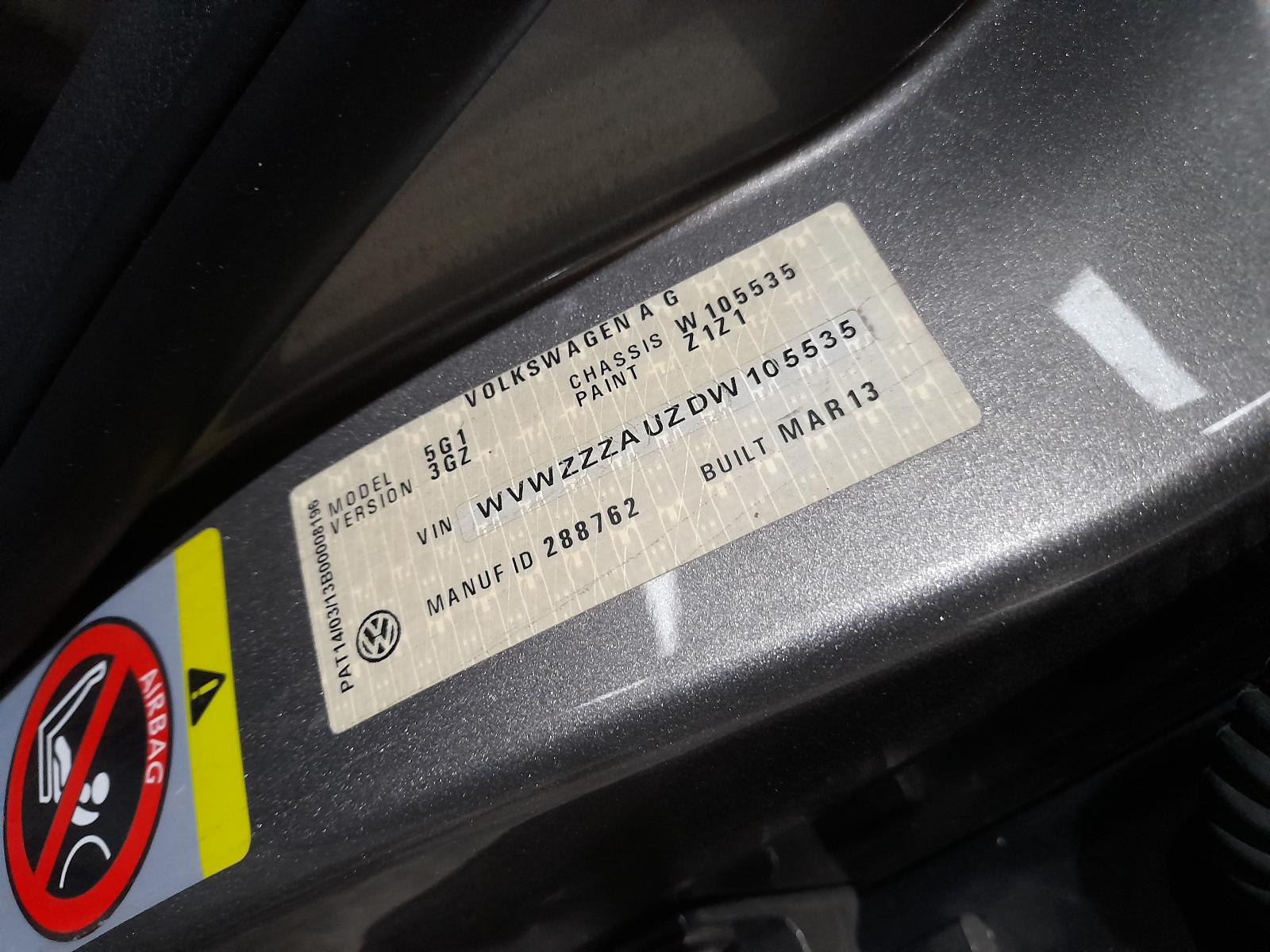 2014 Volkswagen Golf A/C Evaporator View Auto part A/C Evaporator Volkswagen Golf 2014