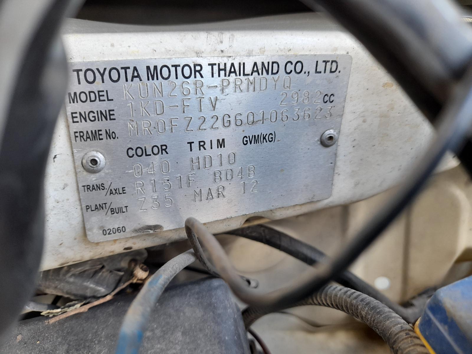 View Auto part Throttle Body Toyota Hilux 2012