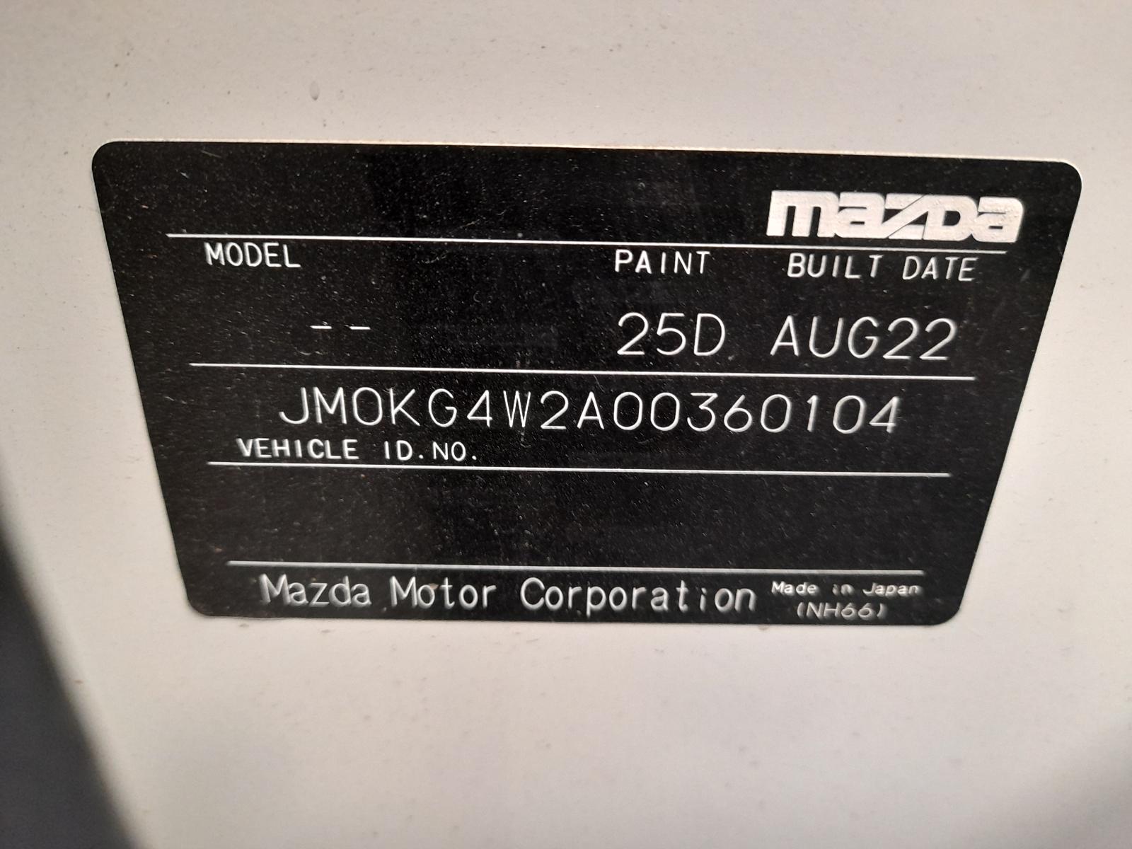 Front Seat Cx8 Mazda 2022