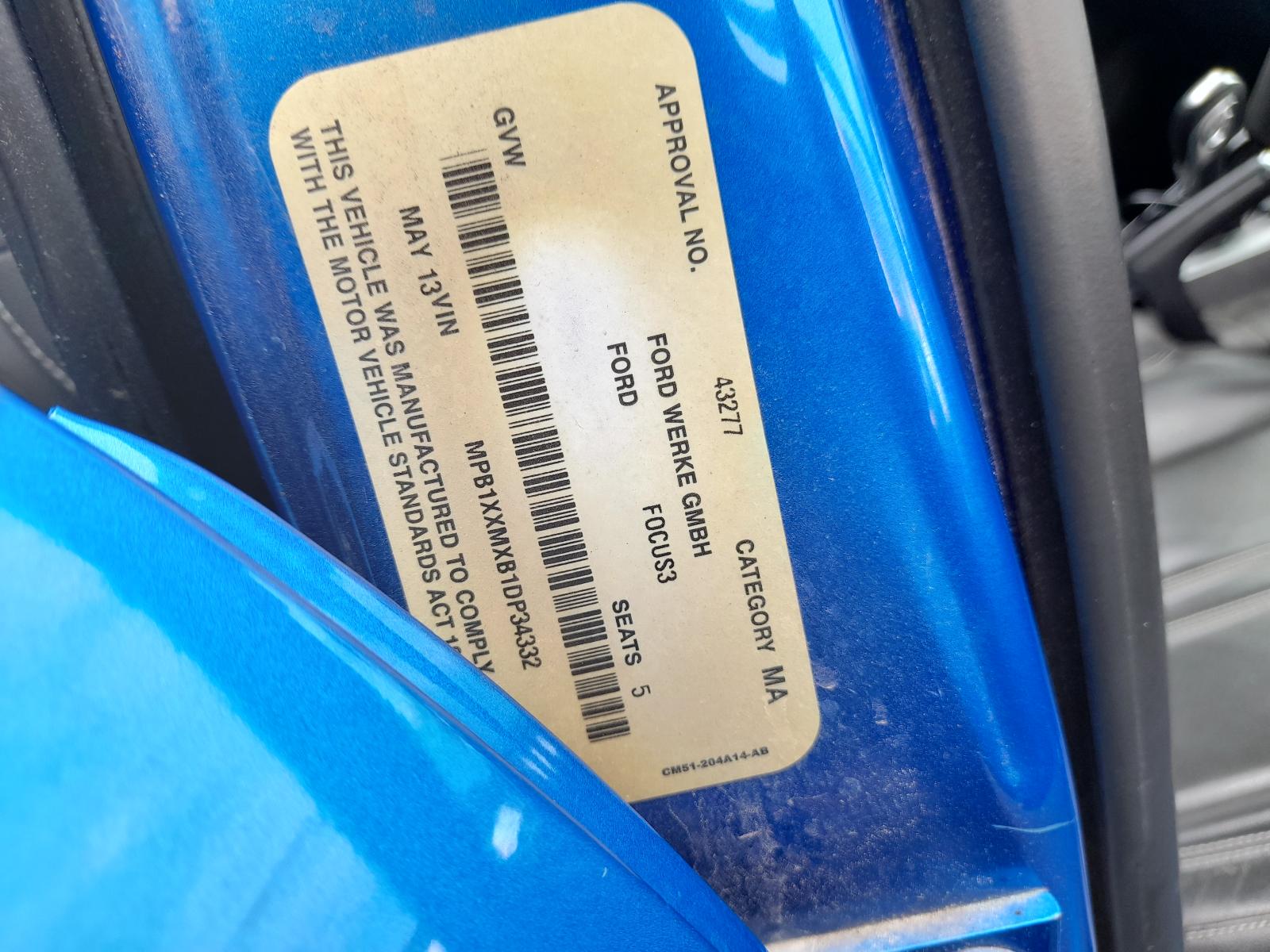 2013 Ford Focus Wheel Standard/Steel View Auto part Wheel Standard/Steel Ford Focus 2013