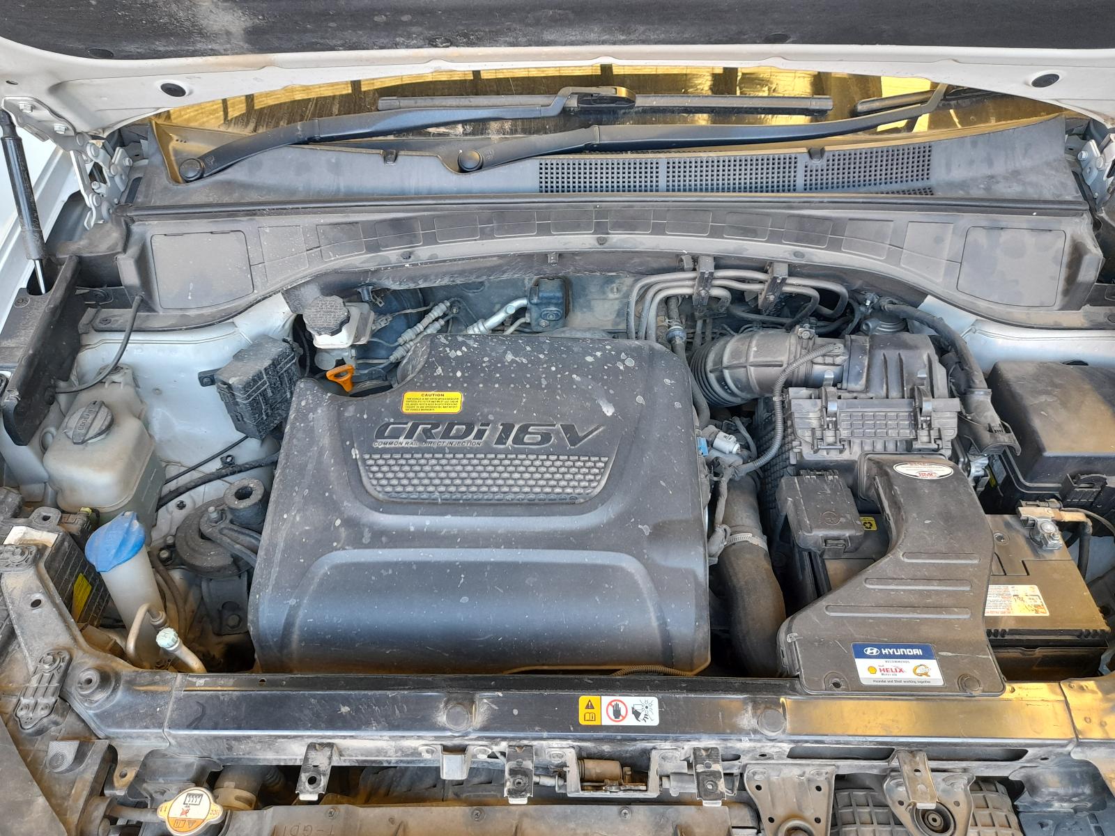 2014 Hyundai Santa Fe Right Front Door View Auto part Right Front Door Hyundai Santa Fe 2014