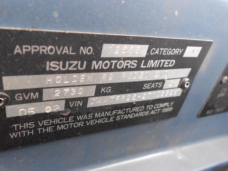 View Auto part Radio/Cd/Dvd/Sat/Tv Holden Rodeo 2002
