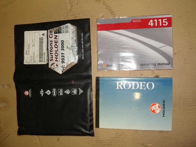 View Auto part Radio/Cd/Dvd/Sat/Tv Holden Rodeo 2002