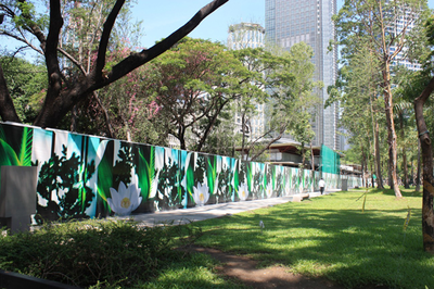 Ayala triangle gardens lotus gardern 2