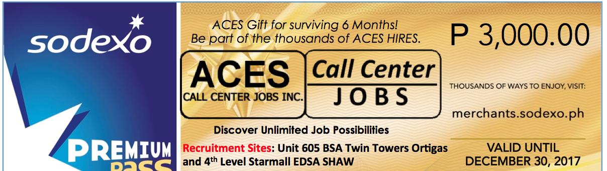 Aces Call Center Jobs Inc.