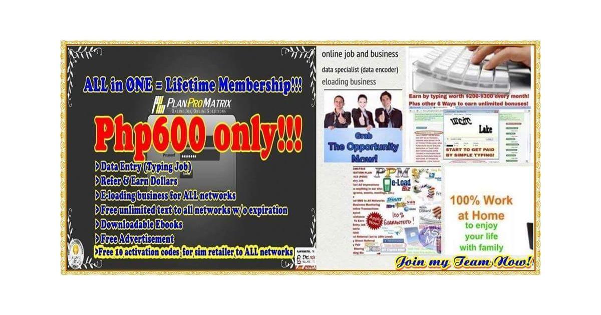 Working at PlanpromatrixHomebased Online Job , Job Opening & Hiring