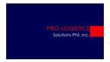 Pro Logistics Solutions Phil Inc.