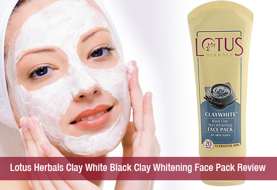 Lotus Herbals Clay White Black Clay Whitening Face Pack Review