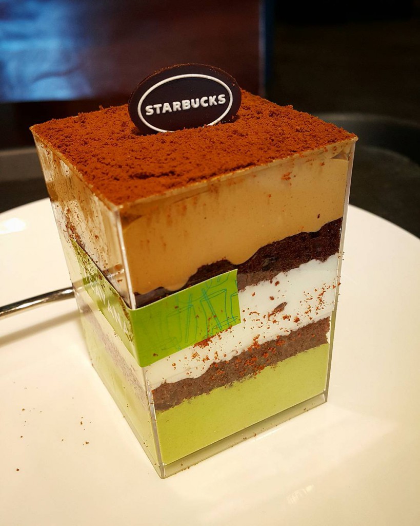 Shot Green Tea Cake