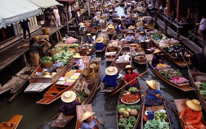 Floating Markets Thailand