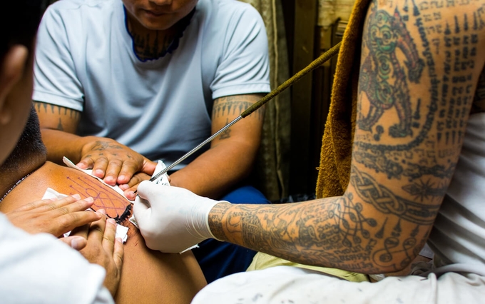 Sak Yant Tattoo Thailand