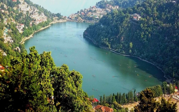 Famous lake in nainital on Trip to Nainital