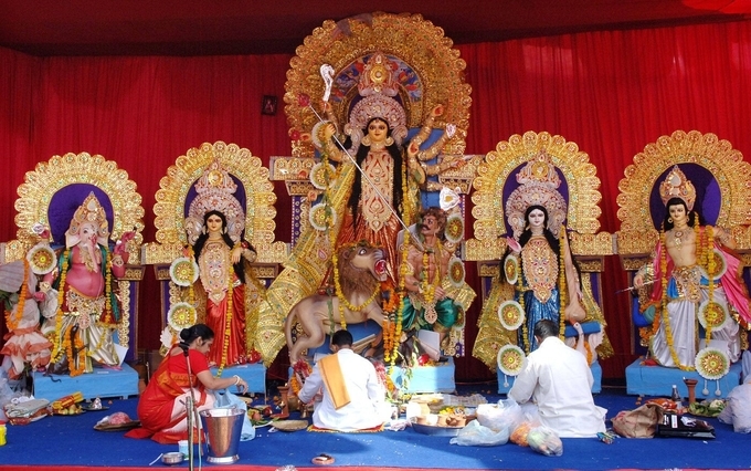 Navratri Celebration in West Bengal