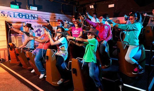 Sentosa 4D Adventure Land  [Unlimited Rides Open Ticket]