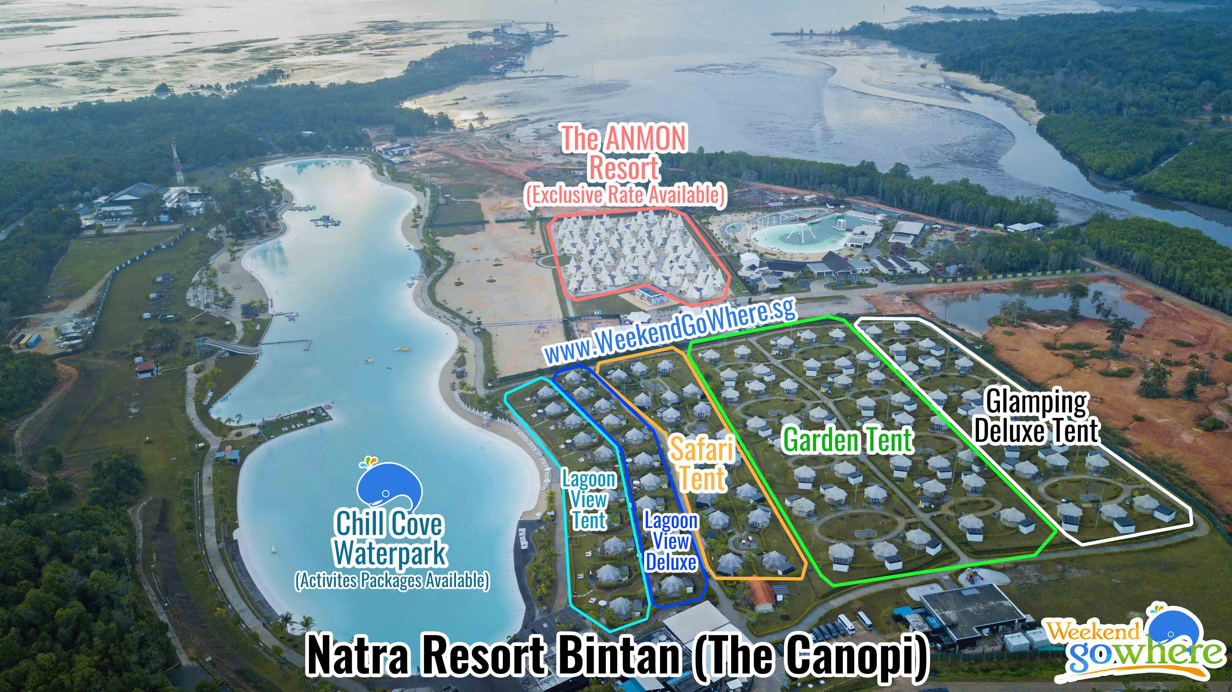 Bintan | The Canopi (Natra Bintan) + Ferry 