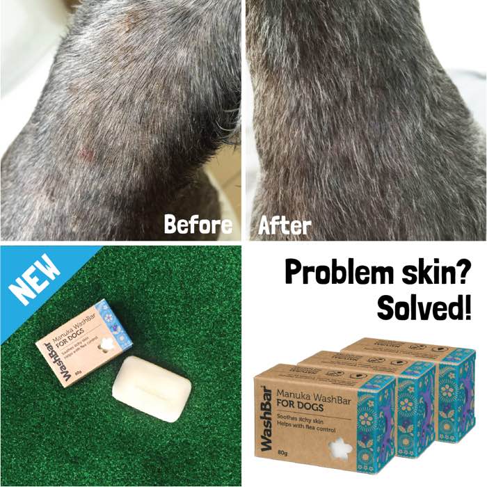 NEW! Manuka WashBar Soap for Dogs 