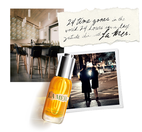 NIGHT OUT IN NEW YORK: Pause for a sensorial sensation with THE RENEWAL OIL.