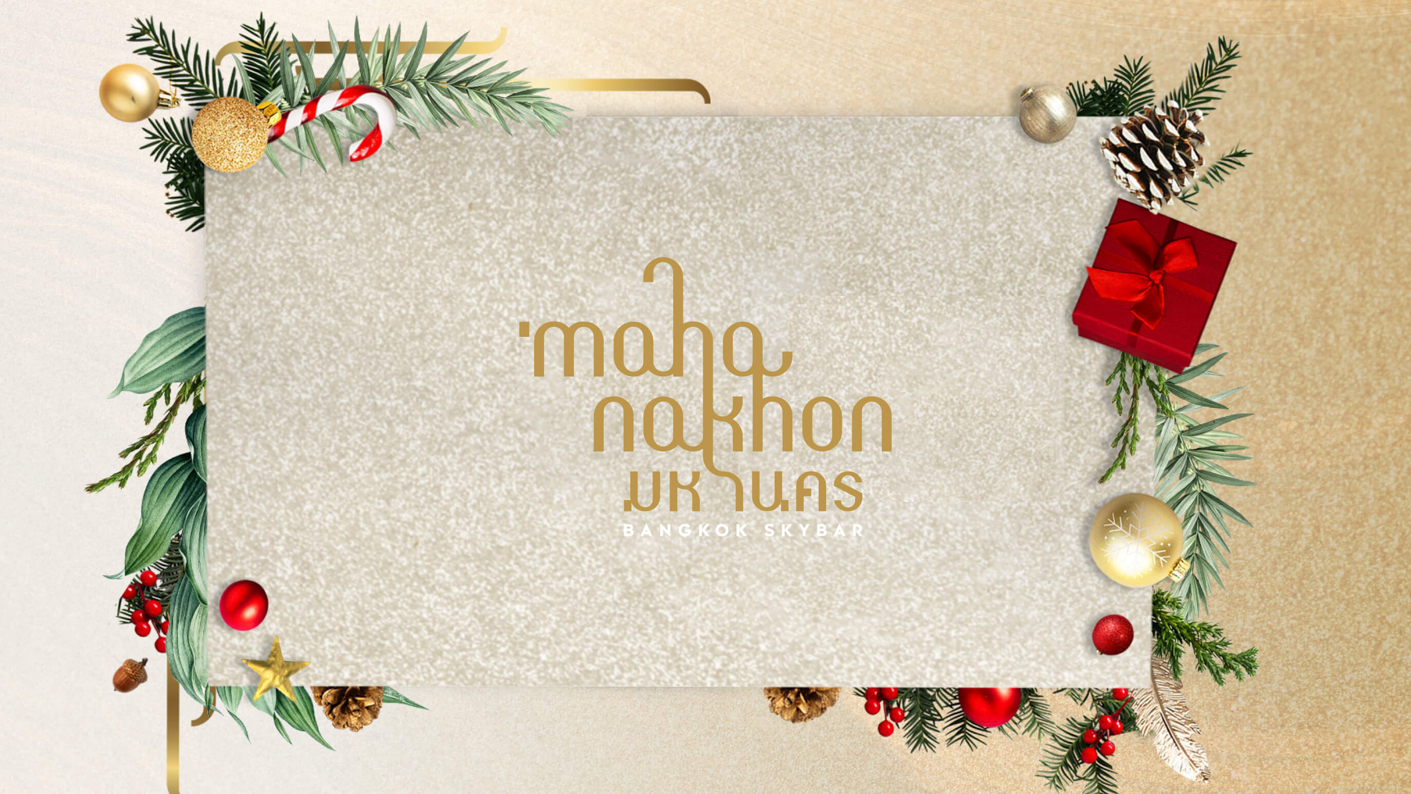 MAHANAKHON Skybar christmas packages