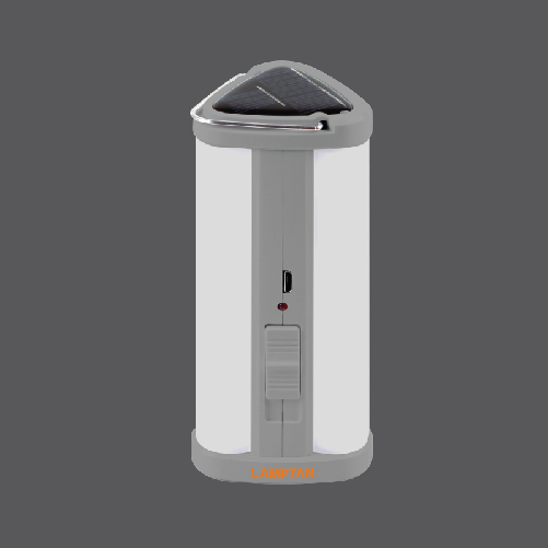 Solar flashlight triple web 01
