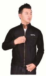 Jaket Resleting - Hitam SPI 764