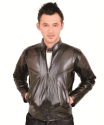 Jaket Resleting Coklat SZK 684