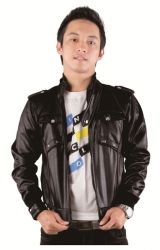 Jaket Resleting - Hitam SMI 715