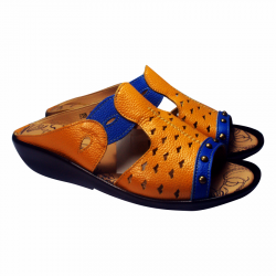 Sandal Kulit Cantik Terbaru - Kuning