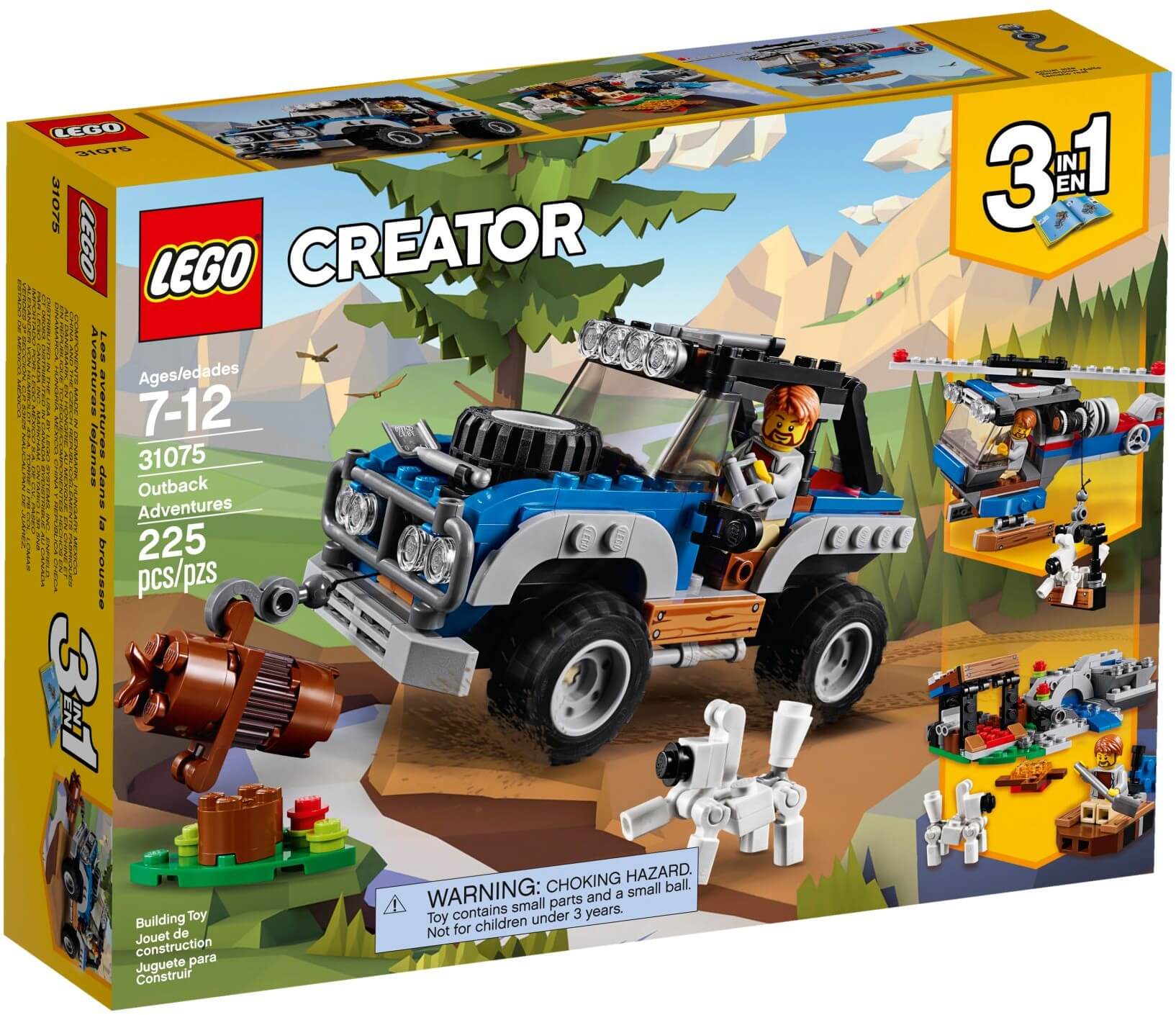 Lego creator jeep