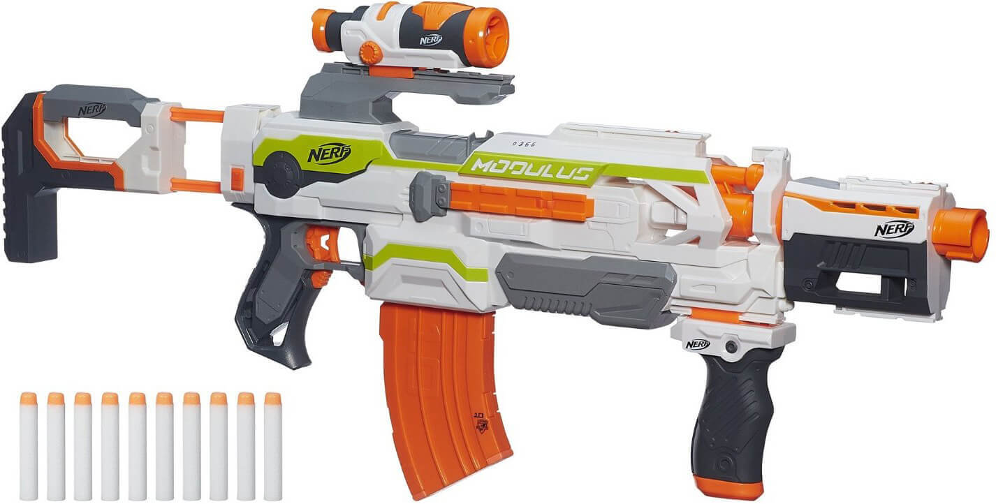 Mua đồ chơi Súng NERF B1538 - Súng NERF N-STRIKE MODULUS ECS-10 BLASTER