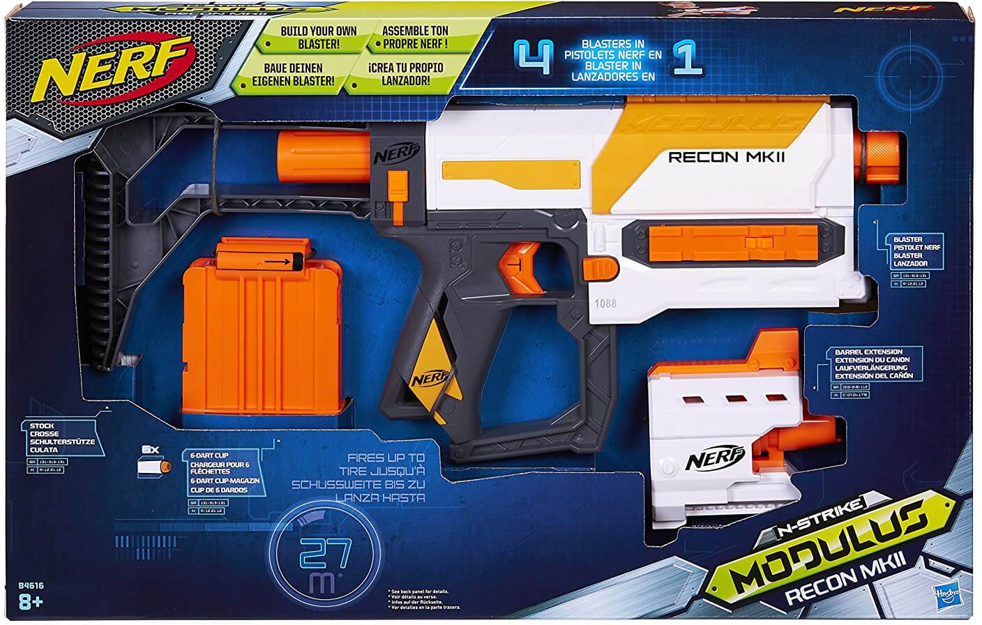 Mua đồ chơi Súng NERF B4616 - Súng NERF MODULUS RECON MKII BLASTER