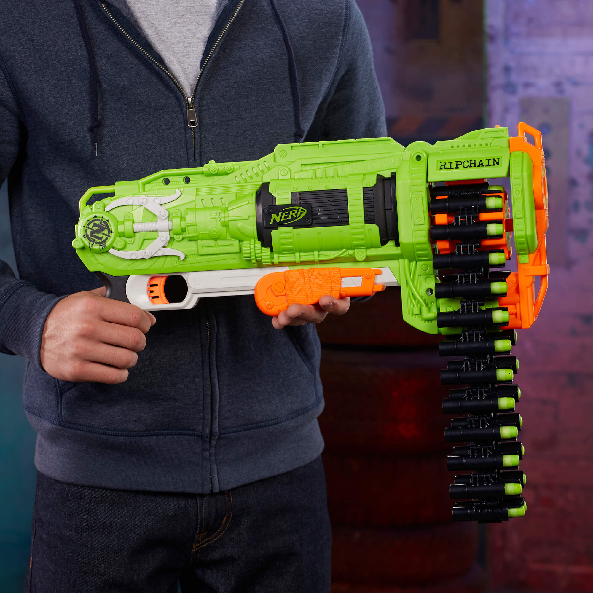 Mua đồ chơi súng NERF E2146 - (Mã: E2146) Súng NERF Ripchain (dòng Zombie Strike)