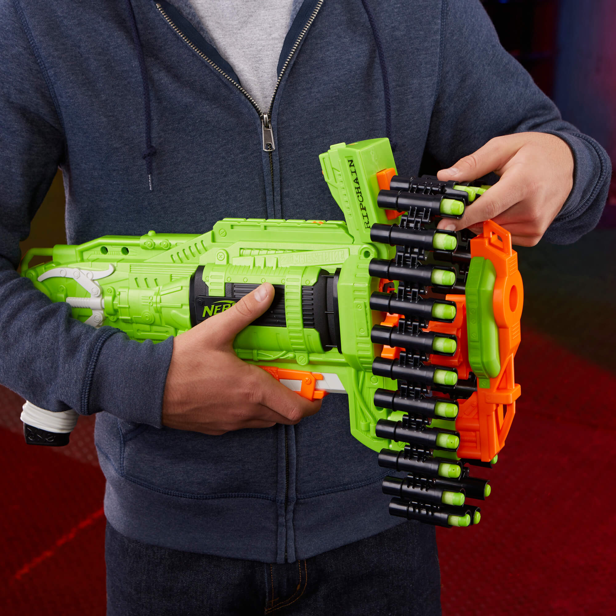 Mua đồ chơi súng NERF E2146 - (Mã: E2146) Súng NERF Ripchain (dòng Zombie Strike)
