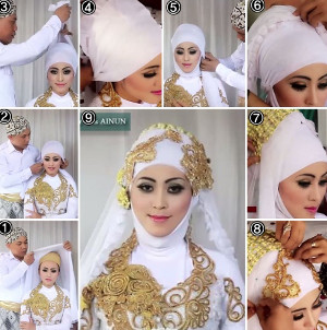 28 Tutorial Hijab Akad Nikah Sederhana dan Modern - HijabYuk.com